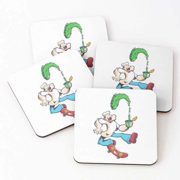 Item preview, Popeye Skating 2 (no text - color version) designed and sold by TomiAx.