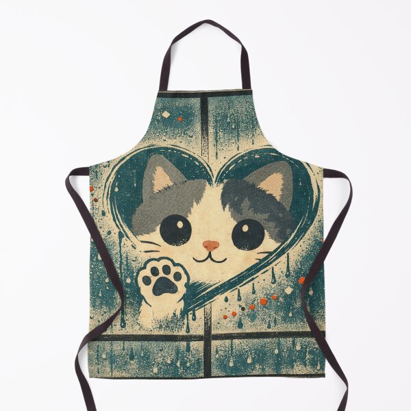 Item preview, Vintage Ukiyo-e Cat Paw Window – Japanese Woodblock Valentine Night designed and sold by Planthem.