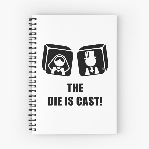 Item preview, The Die Is Cast! (Stag Party / Wedding / Game Over / Black) designed and sold by MrFaulbaum.