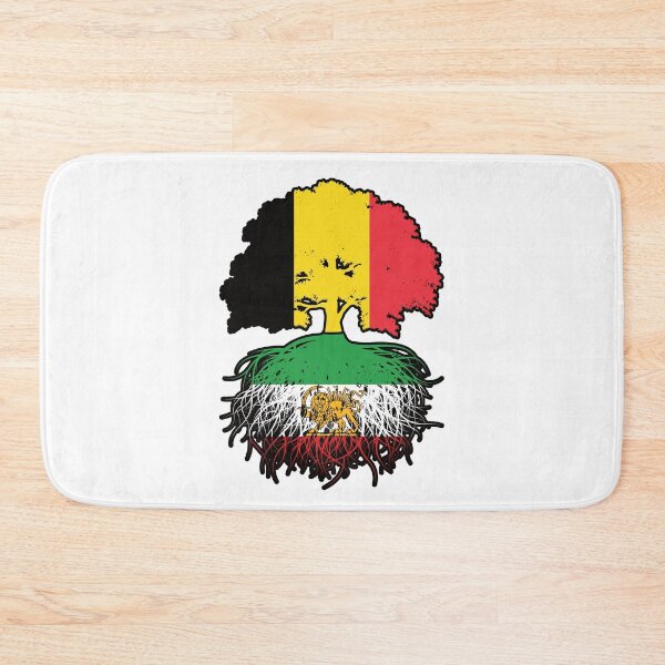 Item preview, Belgian Grown, Iranian Roots – Lion and Sun Heritage Design designed and sold by FlagX.