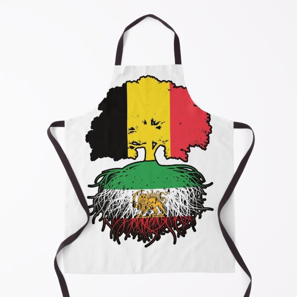 Item preview, Belgian Grown, Iranian Roots – Lion and Sun Heritage Design designed and sold by FlagX.