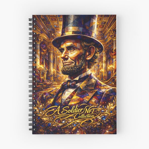 Item preview, Abraham Lincoln, The President Who Won The American Civil War, EA Soldier NFT Collection, USA Presidents Series designed and sold by EASNFTCOL.