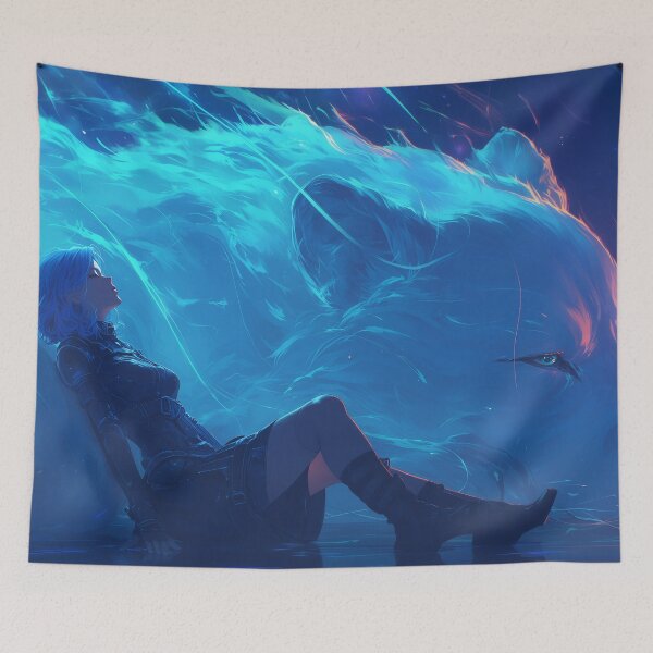 Item preview, Liminal Guardians of the Sky designed and sold by oanaunciuleanu.