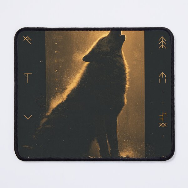 Item preview, Howling Fenrir Wolf designed and sold by NicolasGlowArt.