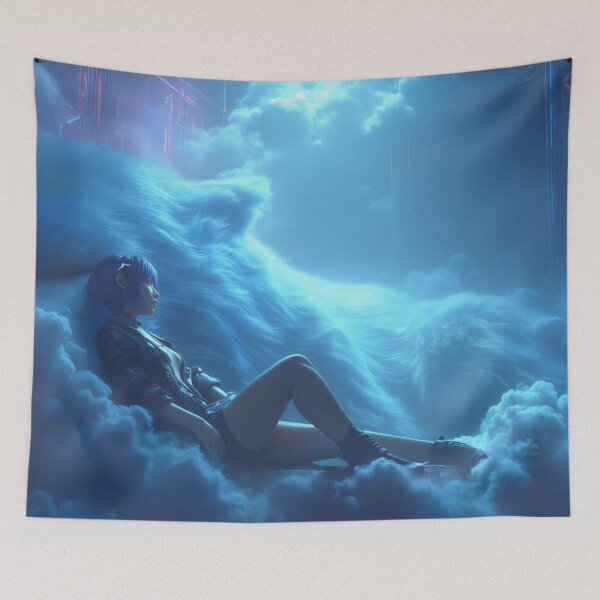 Item preview, Liminal Guardians of the Sky designed and sold by oanaunciuleanu.