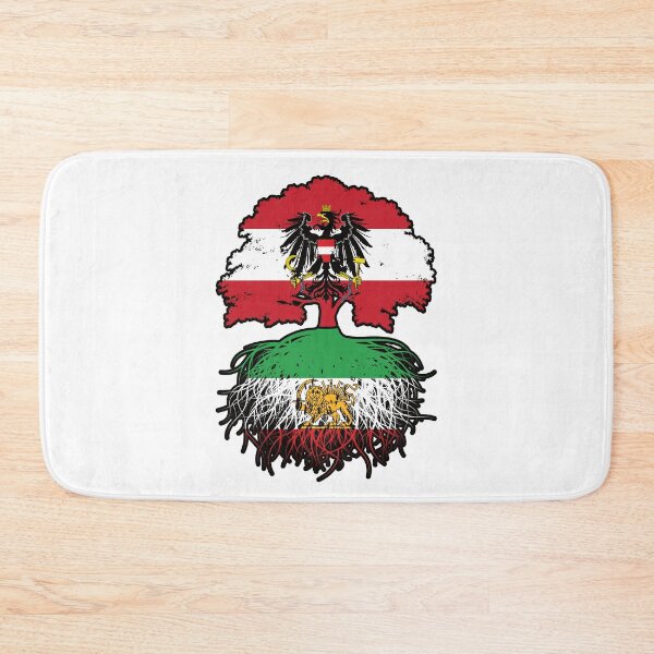 Item preview, Austrian Grown, Iranian Roots – Lion and Sun Heritage Design designed and sold by FlagX.