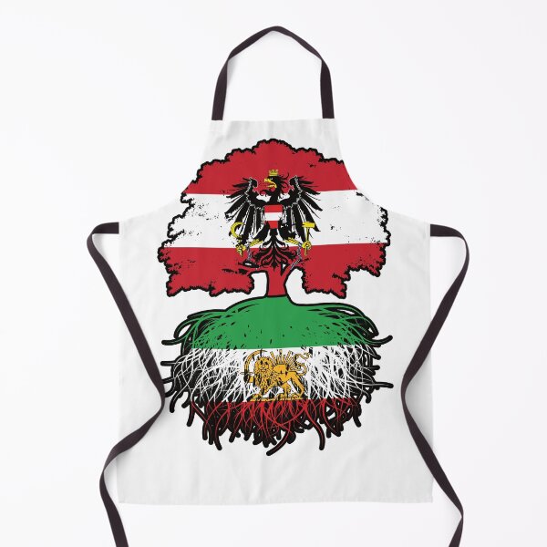 Item preview, Austrian Grown, Iranian Roots – Lion and Sun Heritage Design designed and sold by FlagX.