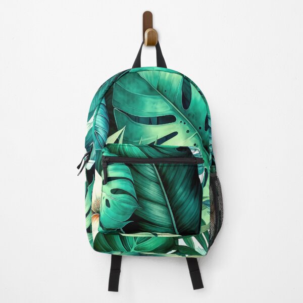 Artikelvorschau, Watercolor like Monstera Pattern - Hand-Painted Tropical Foliage Art Look - Exotic Green Leaf Illustration - Soft Botanical Wall Decor entworfen und verkauft von casaloomaria.