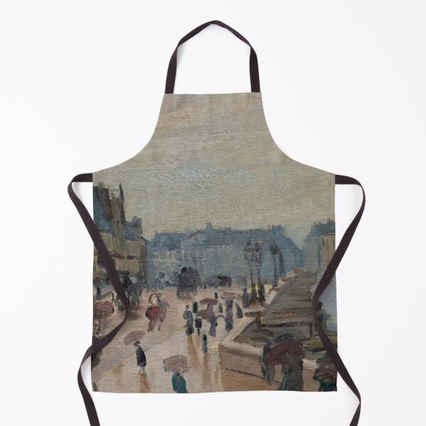 Item preview, The Pont Neuf by Claude Monet: Misty Paris Impressionist Cityscape Poster designed and sold by artofuniverse.