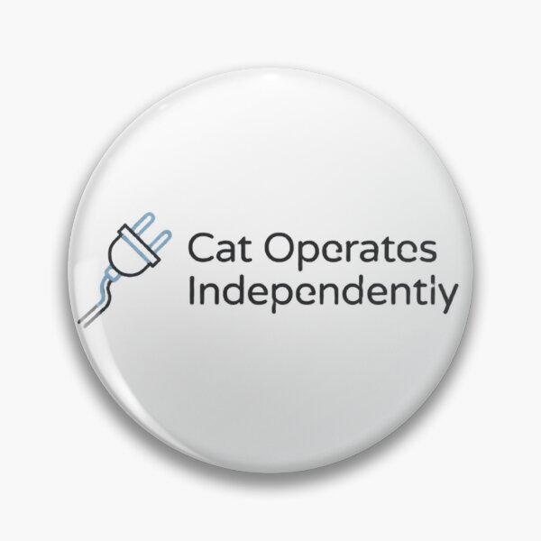 Item preview, Cat Operates Independently – Funny Cat Owner Shirt designed and sold by Mafmoh.