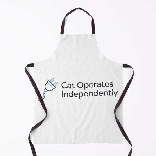 Item preview, Cat Operates Independently – Funny Cat Owner Shirt designed and sold by Mafmoh.