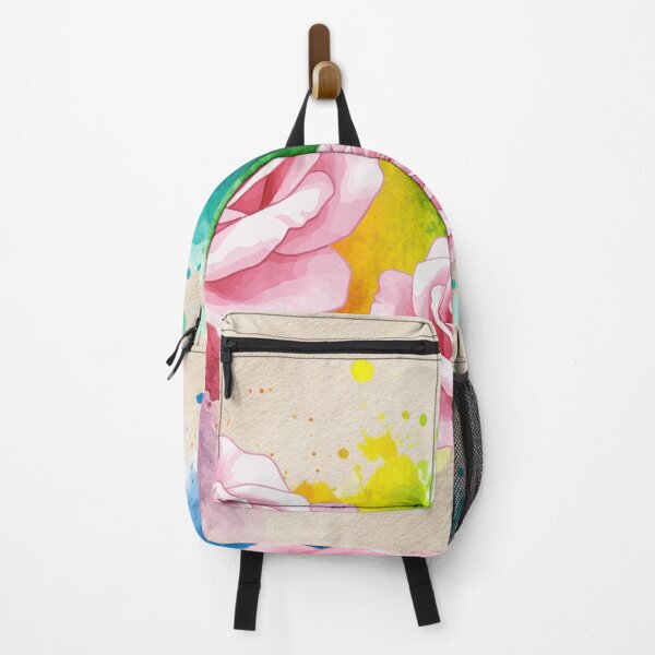 Item preview, Watercolor Roses and Splashes designed and sold by Modern-Tropical.