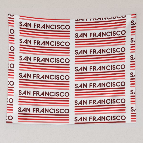 Item preview, San Francisco Red Fade designed and sold by Normbot2000.
