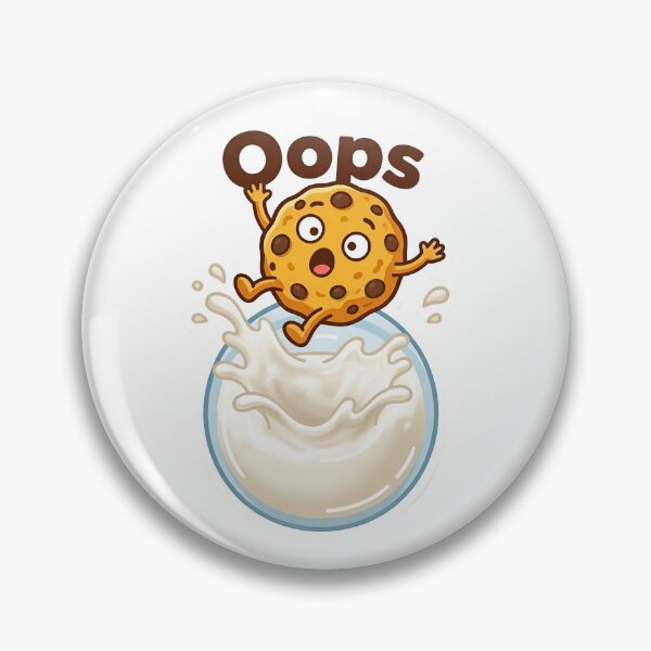 Item preview, Oops Cookies Falling Into Milk designed and sold by RamboDesign.