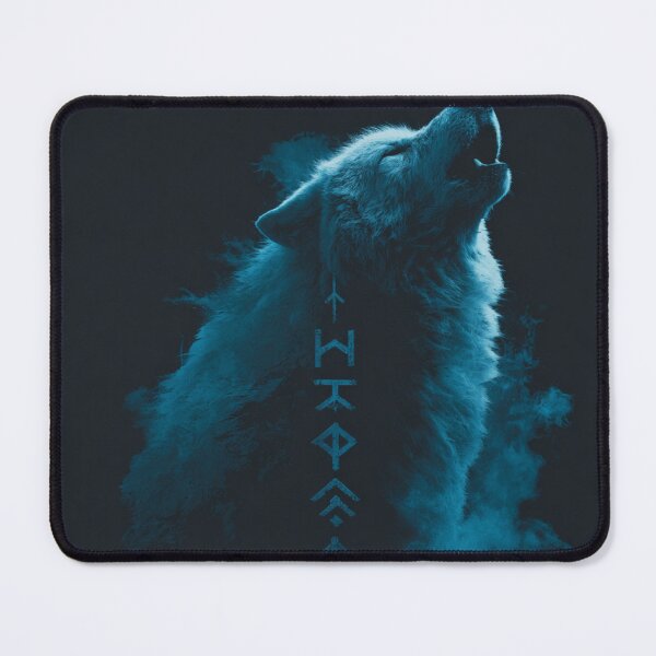 Item preview, Blue Fenrir designed and sold by NicolasGlowArt.