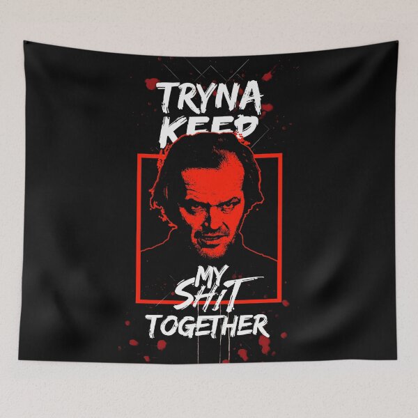 Item preview, Jack Nicholson / Tryna Keep My Sh*t Together designed and sold by DarrenAshenOne.