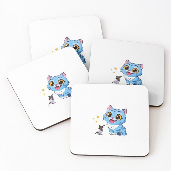 Item preview, chibi tiger and bird designed and sold by thelovedread.