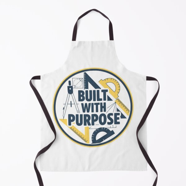 Item preview, Built With Purpose – Engineer Faith Sticker Design designed and sold by Illustrated Faith.