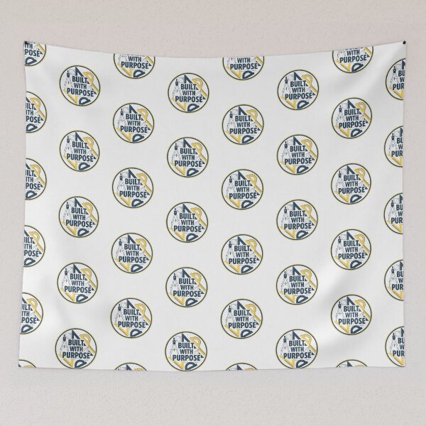 Item preview, Built With Purpose – Engineer Faith Sticker Design designed and sold by Illustrated Faith.