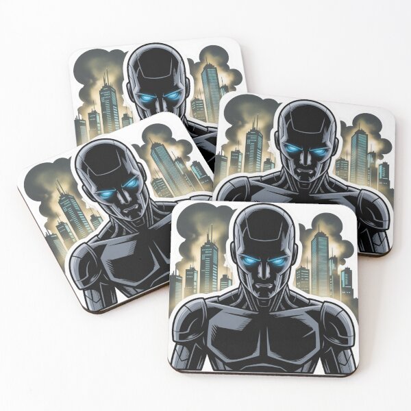 Item preview, AI Overlord Cyberpunk Illustration designed and sold by Mystic Wild Studio.