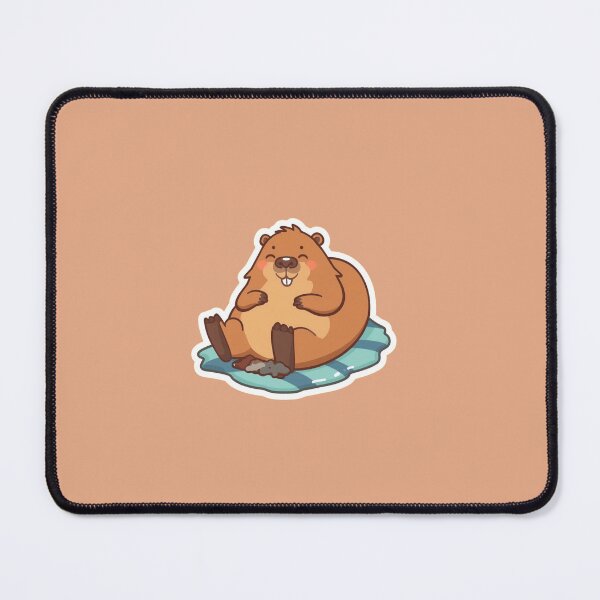 Item preview, Capybara sitting resting designed and sold by RelStore.