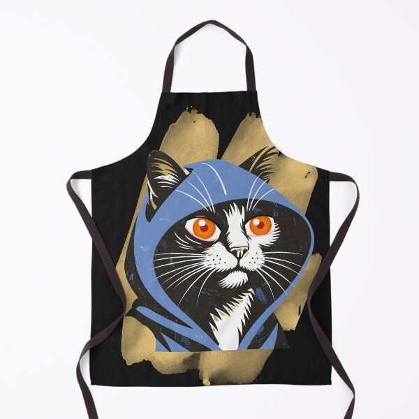 Item preview, Blue Hooded Tuxedo: Orange Eyed Urban Ca designed and sold by Pukisdaizi.