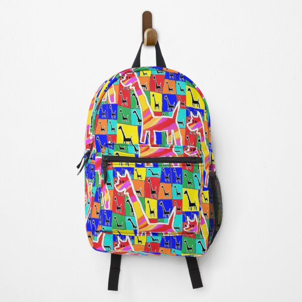 Item preview, Rainbow Giraffe Pop Art 789 designed and sold by LowEndGraphics.