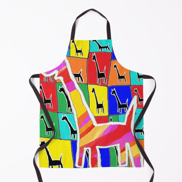 Item preview, Rainbow Giraffe Pop Art 789 designed and sold by LowEndGraphics.