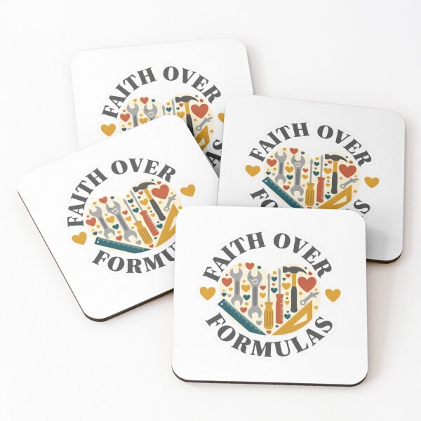 Item preview, Faith Over Formulas – Engineer Dad Christian Sticker designed and sold by Illustrated Faith.