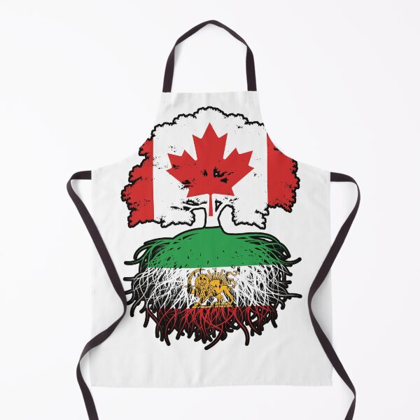 Item preview, Canadian Grown, Iranian Roots – Lion and Sun Heritage Design designed and sold by FlagX.