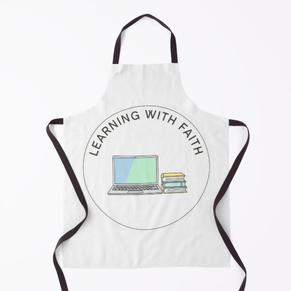 Item preview, Learning With Faith – Tech Student Christian Sticker designed and sold by Illustrated Faith.