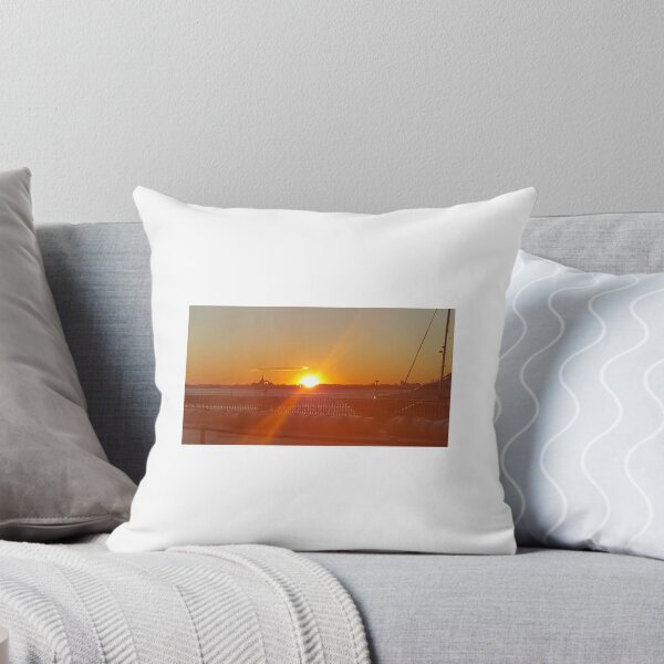 Item preview, Hudson River Sunset Photography Card Prints Stickers Yellow Orange NYC Photo Wall Art Design Redbubble Shop designed and sold by Saritas Boutique Shop.