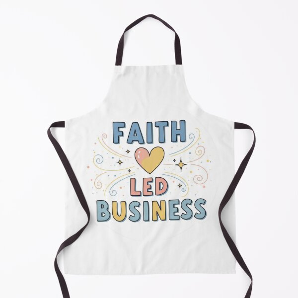 Item preview, Faith Led Business – Christian Entrepreneur Sticker designed and sold by Illustrated Faith.