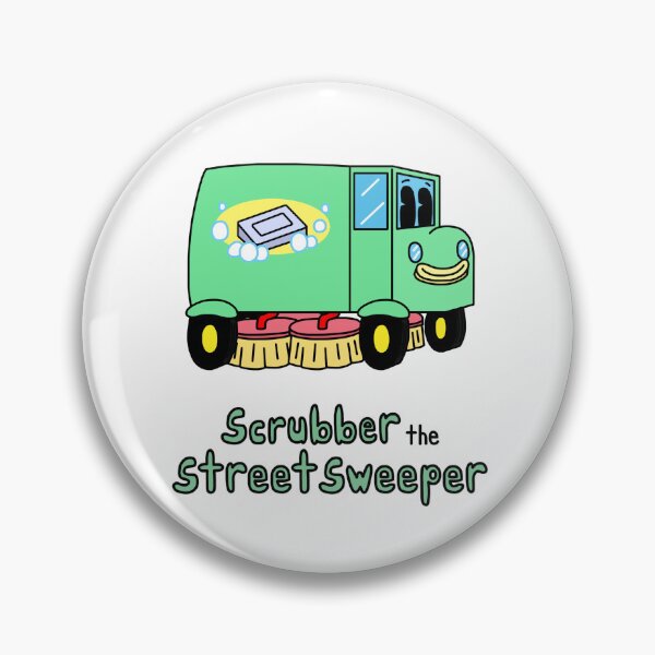 Item preview, Scrubber the Street Sweeper (with name) designed and sold by RyanRaskin22.