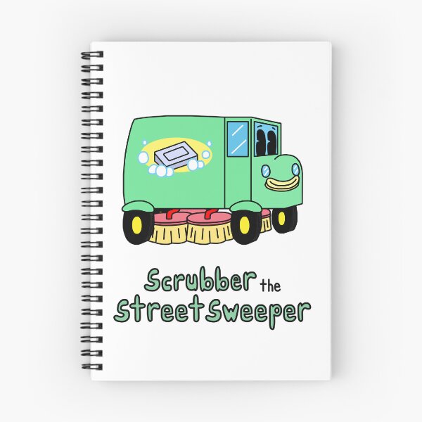 Item preview, Scrubber the Street Sweeper (with name) designed and sold by RyanRaskin22.