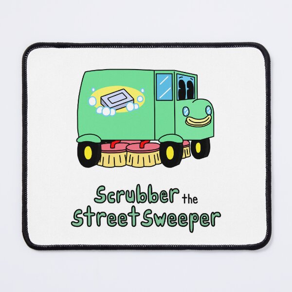 Item preview, Scrubber the Street Sweeper (with name) designed and sold by RyanRaskin22.