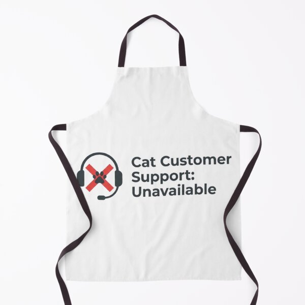 Item preview, Cat Customer Support Unavailable – Funny Cat Shirt designed and sold by Mafmoh.