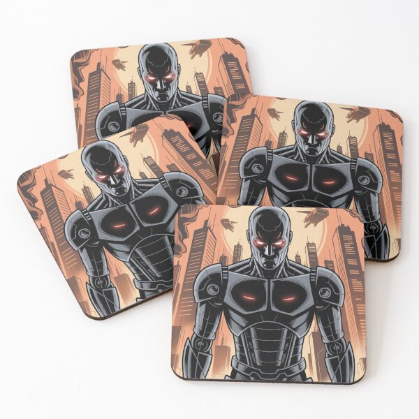 Item preview, Dystopian AI Overlord Comic Art designed and sold by Mystic Wild Studio.