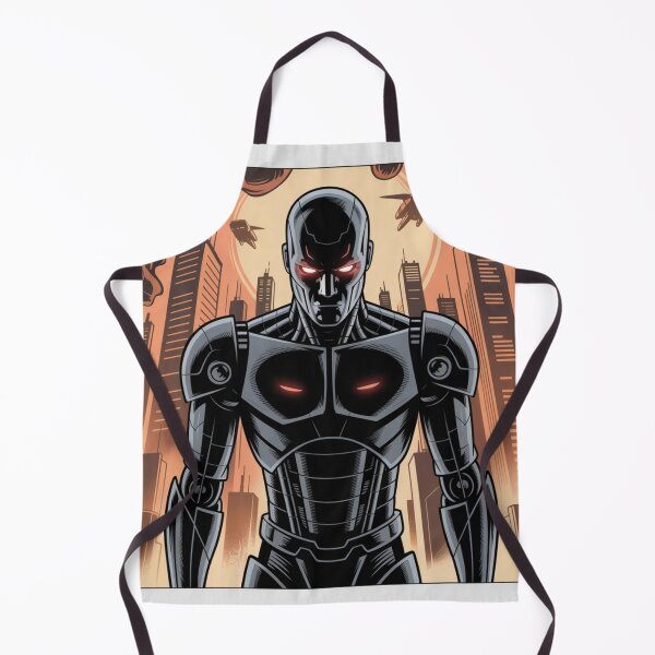Item preview, Dystopian AI Overlord Comic Art designed and sold by Mystic Wild Studio.