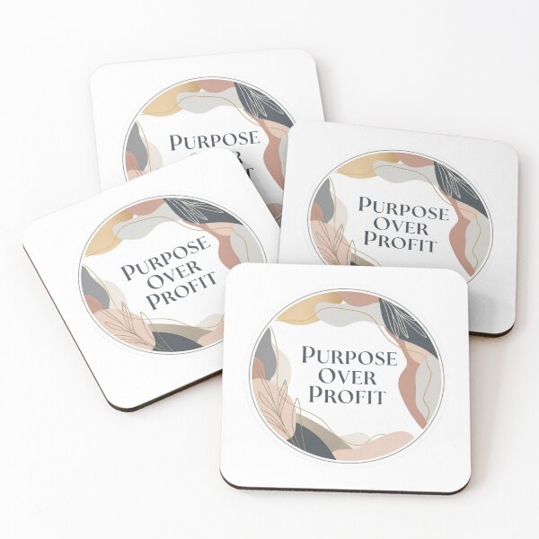 Item preview, Purpose Over Profit – Faith Driven Female Entrepreneur Sticker designed and sold by Illustrated Faith.