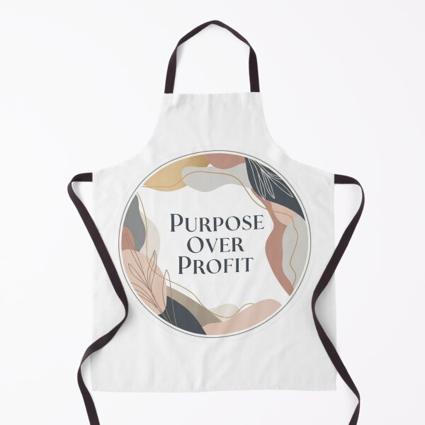 Item preview, Purpose Over Profit – Faith Driven Female Entrepreneur Sticker designed and sold by Illustrated Faith.