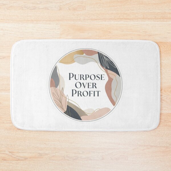 Item preview, Purpose Over Profit – Faith Driven Female Entrepreneur Sticker designed and sold by Illustrated Faith.
