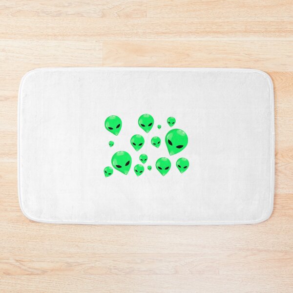 Item preview, Green Alien Wall Stickers Magnet Prints Gift Black Fun Holiday TShirt Home Pattern designed and sold by Saritas Boutique Shop.