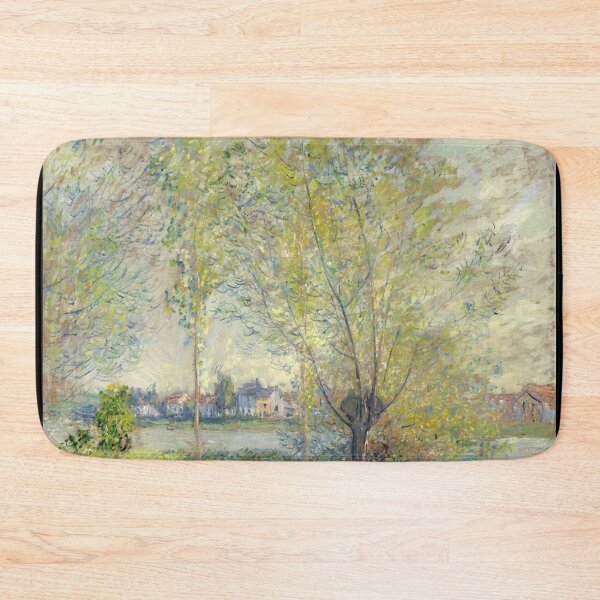 Item preview, The Willows by Claude Monet: Tranquil Impressionist Riverside Landscape Poster designed and sold by artofuniverse.