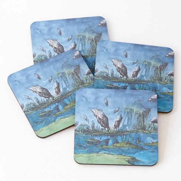 Item preview, Bio-Mechanical Scavengers: The Blue Marsh  designed and sold by SKETCHYANDGRAPHIC.