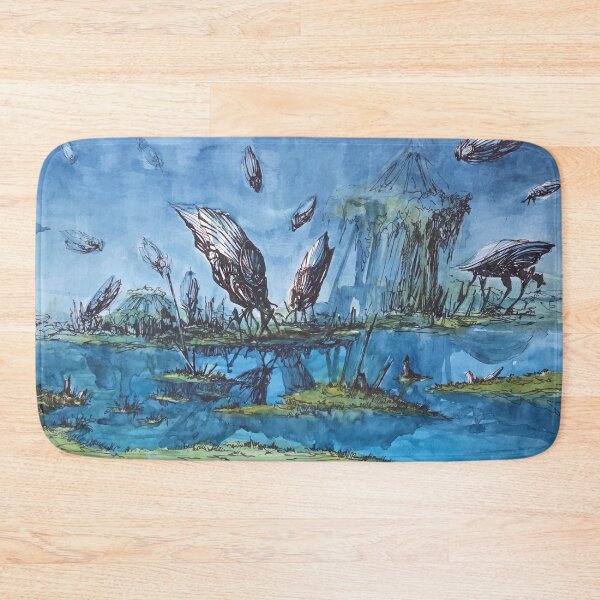 Item preview, Bio-Mechanical Scavengers: The Blue Marsh  designed and sold by SKETCHYANDGRAPHIC.