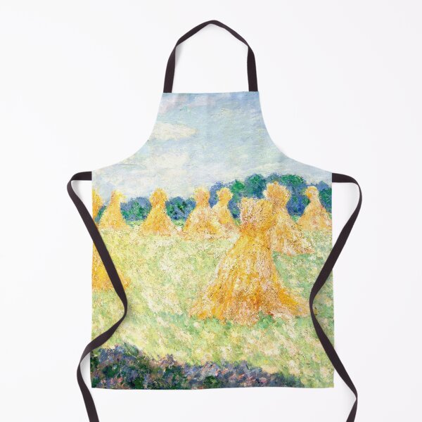 Item preview, The Young Ladies of Giverny Sun Effect by Claude Monet: Sunlit Field Poster designed and sold by artofuniverse.
