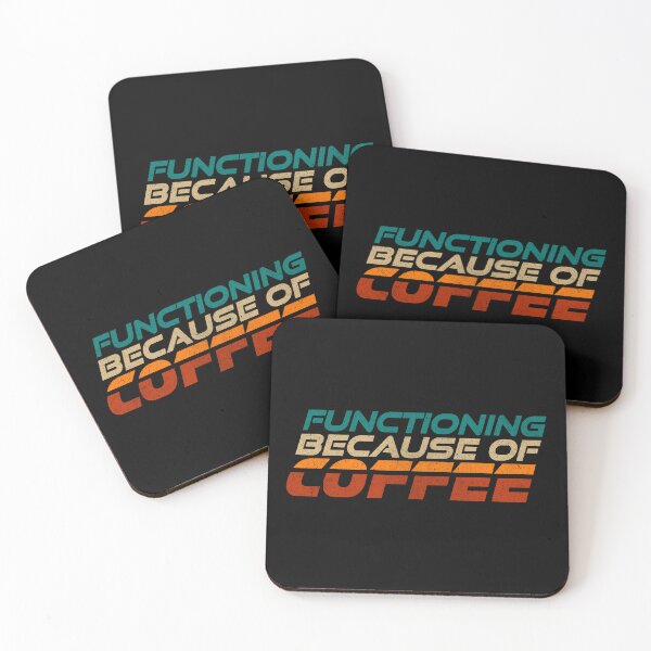 Item preview, Functioning Because Of Coffee designed and sold by koalateess.