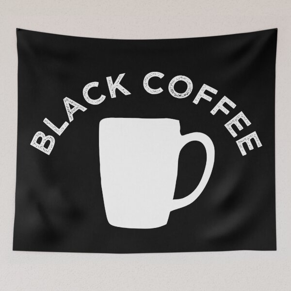 Item preview, black coffee designed and sold by Kerry Pritchard.