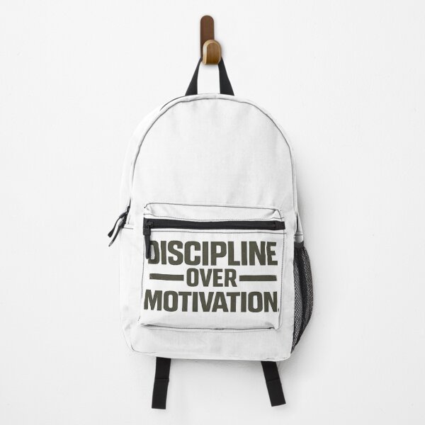 Item preview, DISCIPLINE OVER MOTIVATION designed and sold by Tactical Override.